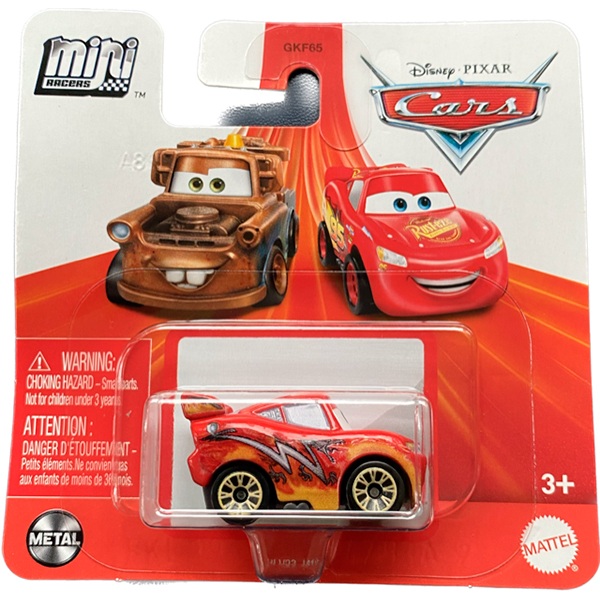 Cars Mini Racers Carro Dragão McQueen - Imagem 1