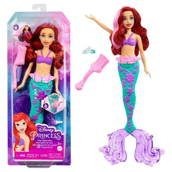 Disney Princess Ariel cambia de color - Imagen 1