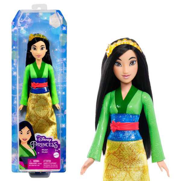 Disney Boneca Princesa Mulan - Imagem 1