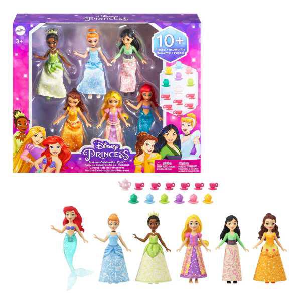 Conjunt 6 Mini Princeses Disney - Imatge 1