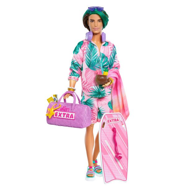 Barbie Extra Fly boneco de praia - Imagem 1