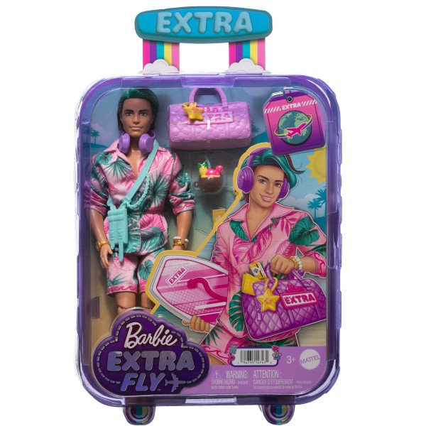Barbie Extra Fly boneco de praia - Imagem 6