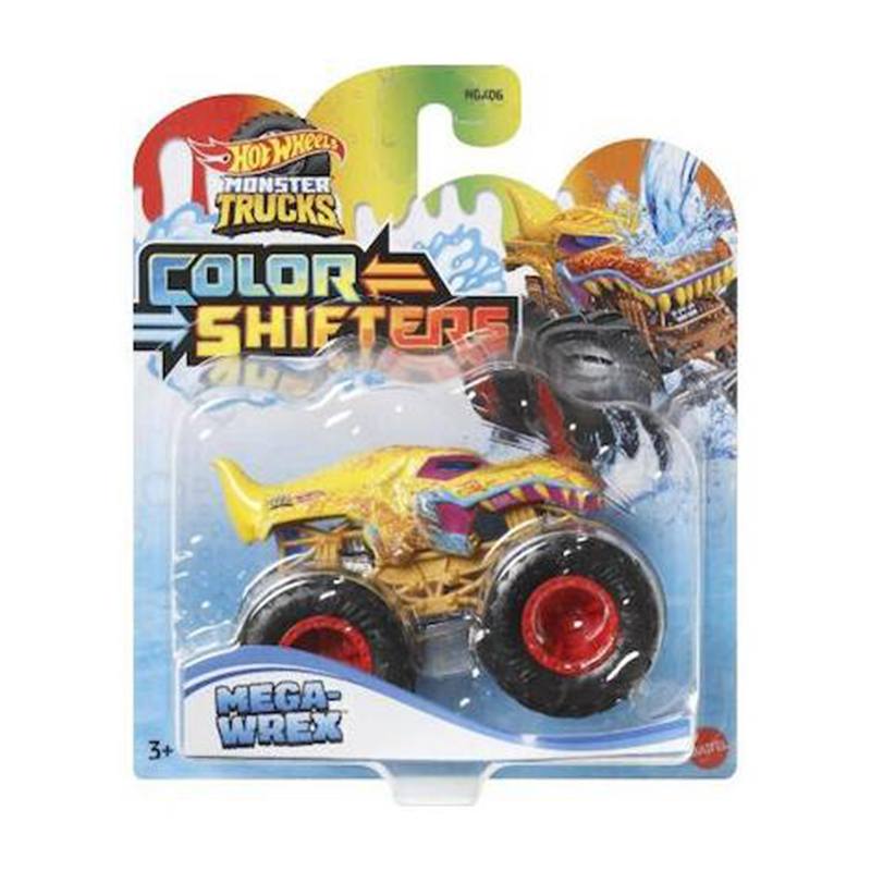 Hot Wheels Monster Trucks Color Shifters Mega-Wrex JOGUIBA