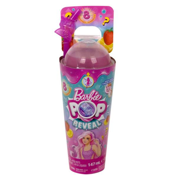 Barbie Pop! Reveal Serie Boneca Frutas Morango - Imagem 5