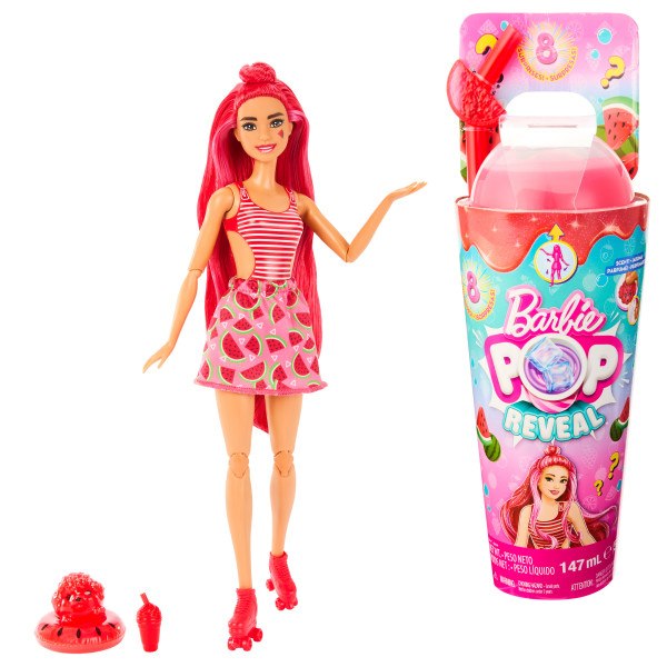 Barbie Pop! Reveal Serie Frutas Sandía Muñeca