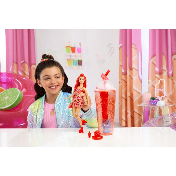 Barbie Pop! Reveal Serie Boneca Frutas Melancia - Imagem 1