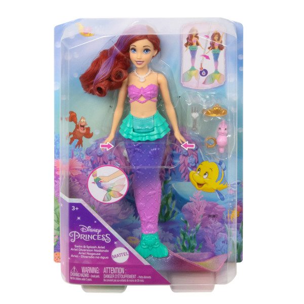 Disney Princesa Ariel Diversión Nadando - Imagen 5