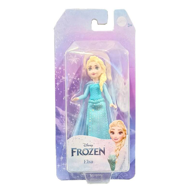 Boneca Mini Princesa Frozen Elsa - Imagem 1