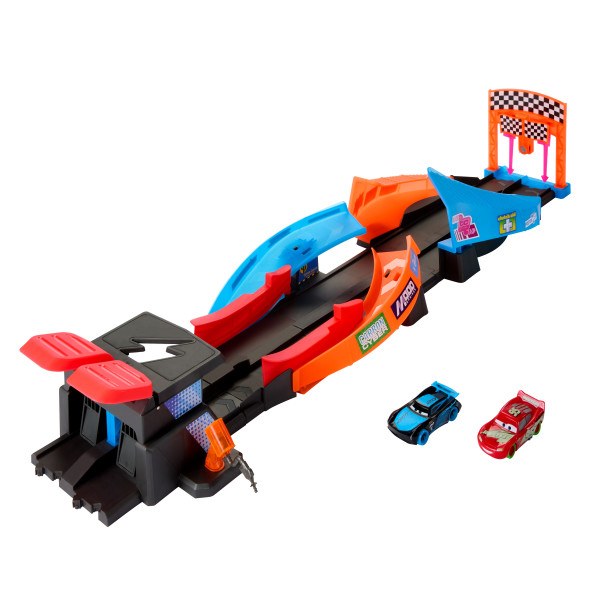 Disney Pixar Cars Night Racing Pista - Imagem 1