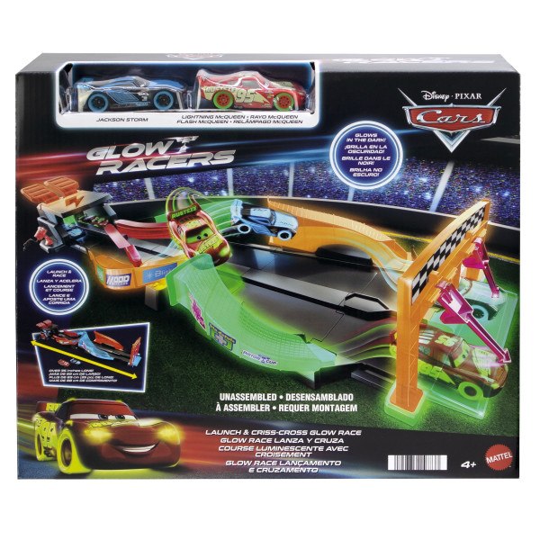 Disney Pixar Cars Night Racing Pista - Imagen 5