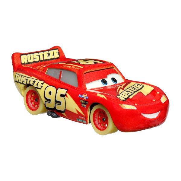 Disney Pixar Cars Night Racing Coche Rayo McQueen - Imagen 1