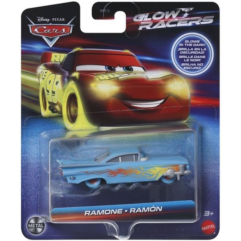 Cars Coche Glow Racers Ramone 1:55