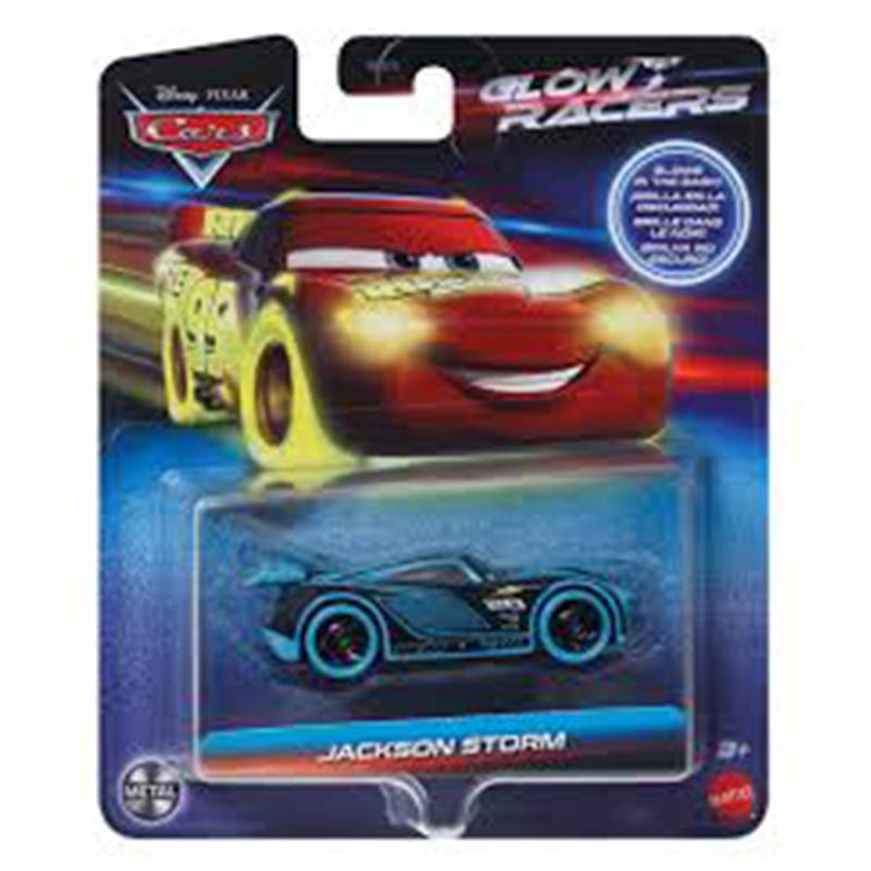 Cars Coche Glow Racers Jackson Storm 1:55