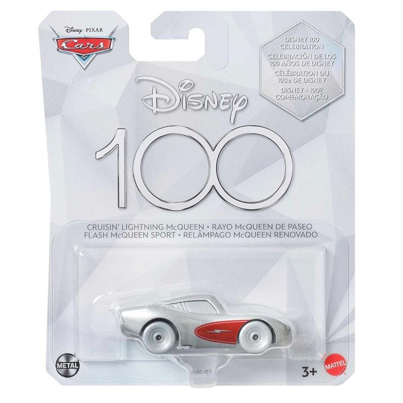 Cars Rayo McQueen Disney 100 Platinium