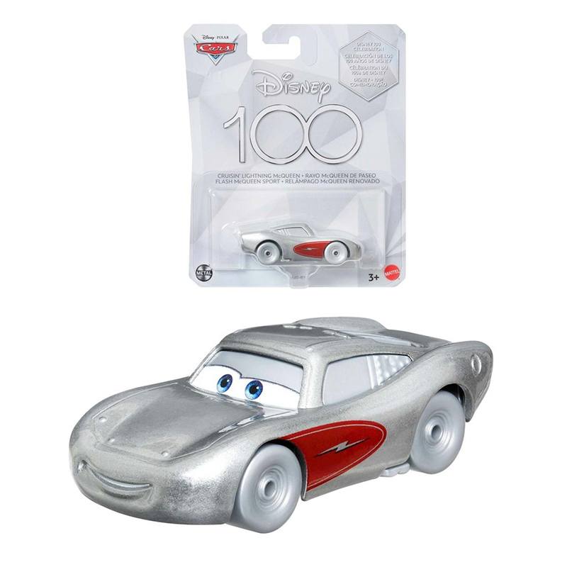Cars Rayo McQueen Disney 100 Platinium - Imagen 1