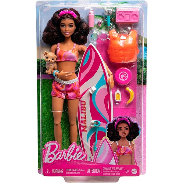 Barbie con tabla de surf - Imatge 1