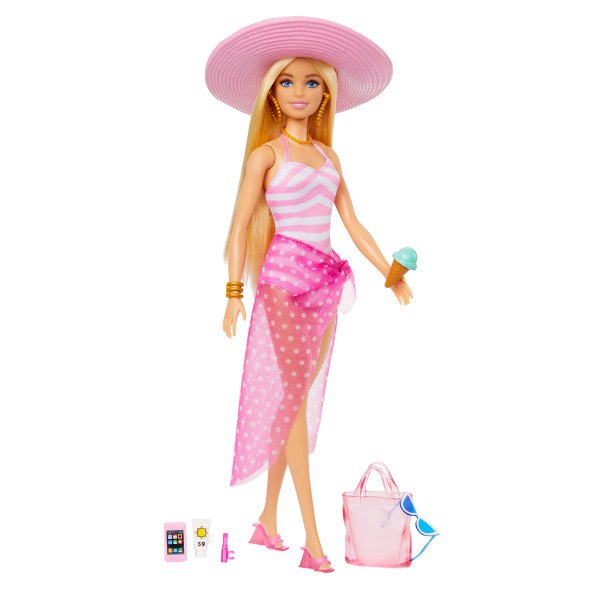 Barbie Día en la playa Muñeca - Imagen 1