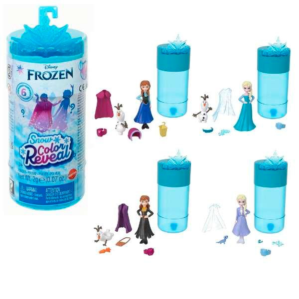 Disney Frozen Mini Boneca Color Reveal - Imagem 1