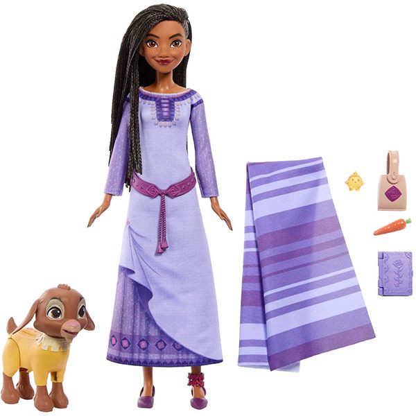 Disney Wish Nina Asha amb Accessoris - Imatge 1