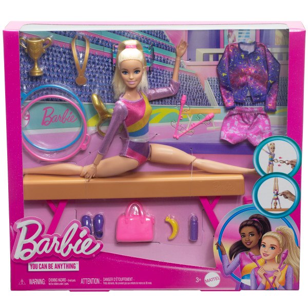 Barbie Tú puedes ser Gimnasta rubia - Imatge 1