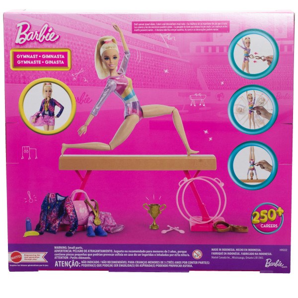 Barbie Tú puedes ser Gimnasta rubia - Imagen 2