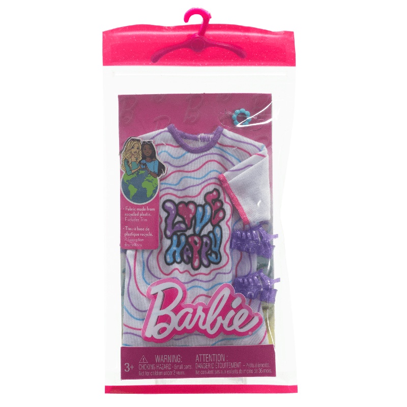 Barbie Ropa Look Moda Love Happy - Imagen 1