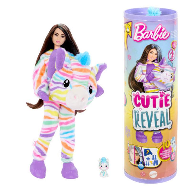 Boneca Barbie Color Reveal Zebra Dreams - Imagem 1