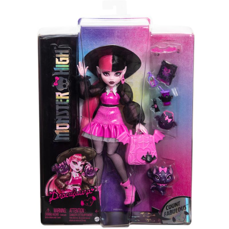 Monster High Fabulosa Muñeca Draculaura - Imagen 1