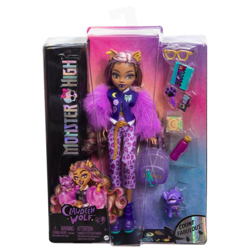 Monster High Fabulosa Boneca Clawdeen Wolf