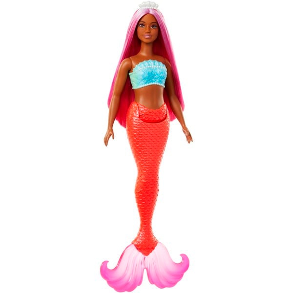 Nina Barbie Sirena Cua Coral - Imatge 1
