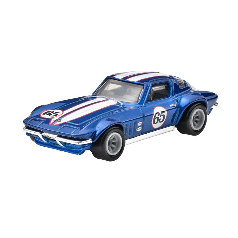 Hot Wheels Pack 2 Coches Custom Corvette Stingray Coupe - 69 Copo Corvette - Imagen 1