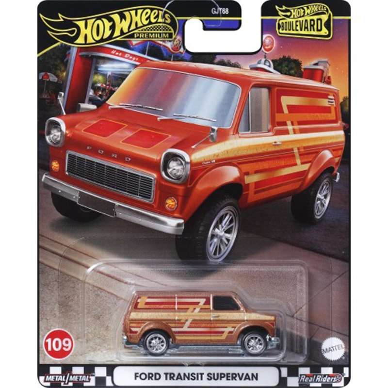 Hot Wheels Coche Ford Transit Supervan Boulevard