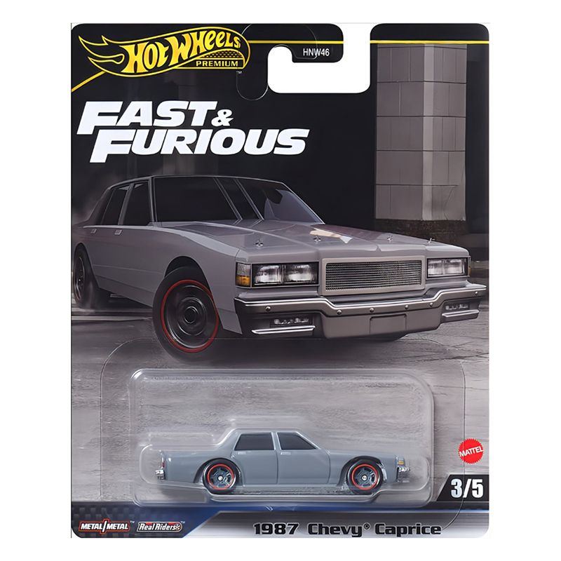 Hot Wheels Coche Fast & Furious 1987 Chevy Caprice