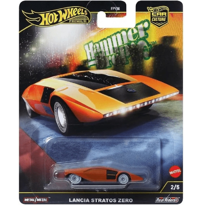 Hot Wheels Carro Lancia Stratos Zero - Car Culture 1:64