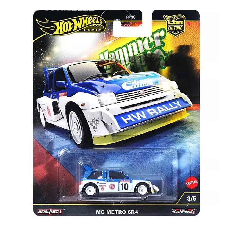 Hot Wheels Carro MG Metro 6R4 - Car Culture 1:64