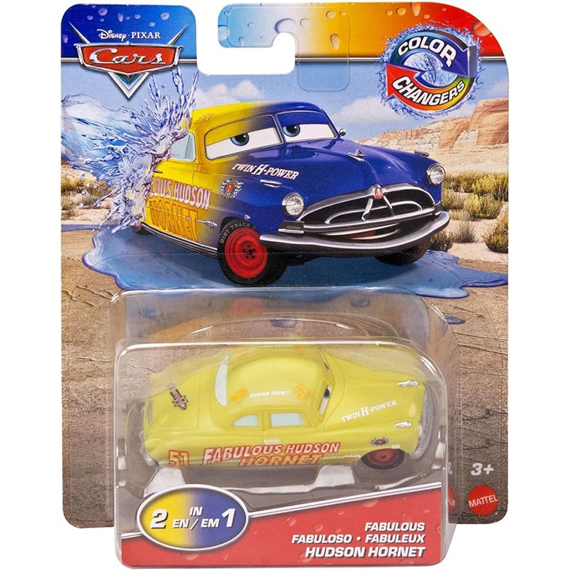 Cars Coche Hudson Hornet Color Changers