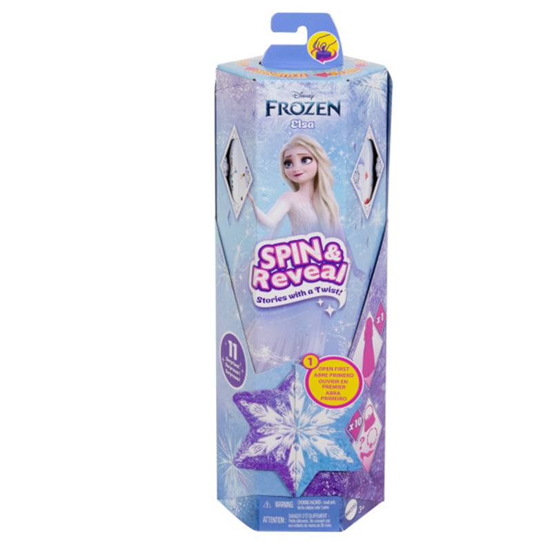 Boneca Disney Frozen Princess revela surpresas Elsa Spin And Reveal - Imagem 1