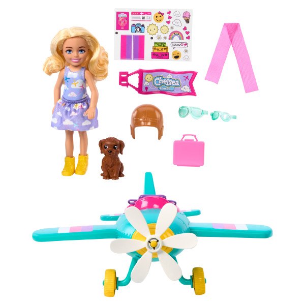 Barbie Chelsea Tú Puedes Ser Aviadora - Imagen 1