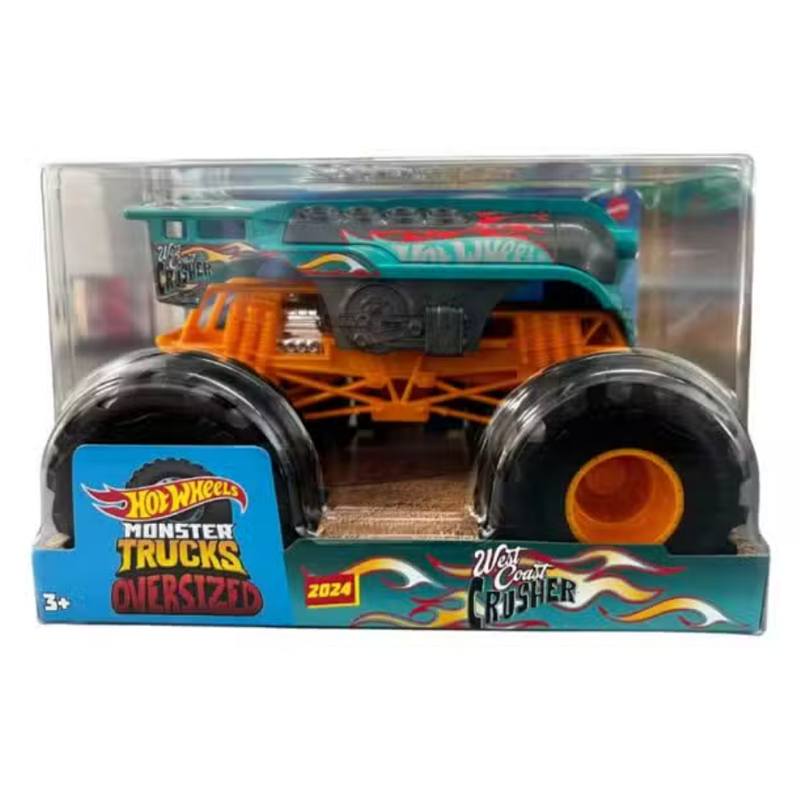 Hot Wheels Monster Trucks West Coast Crusher 1:24 - Imagen 1