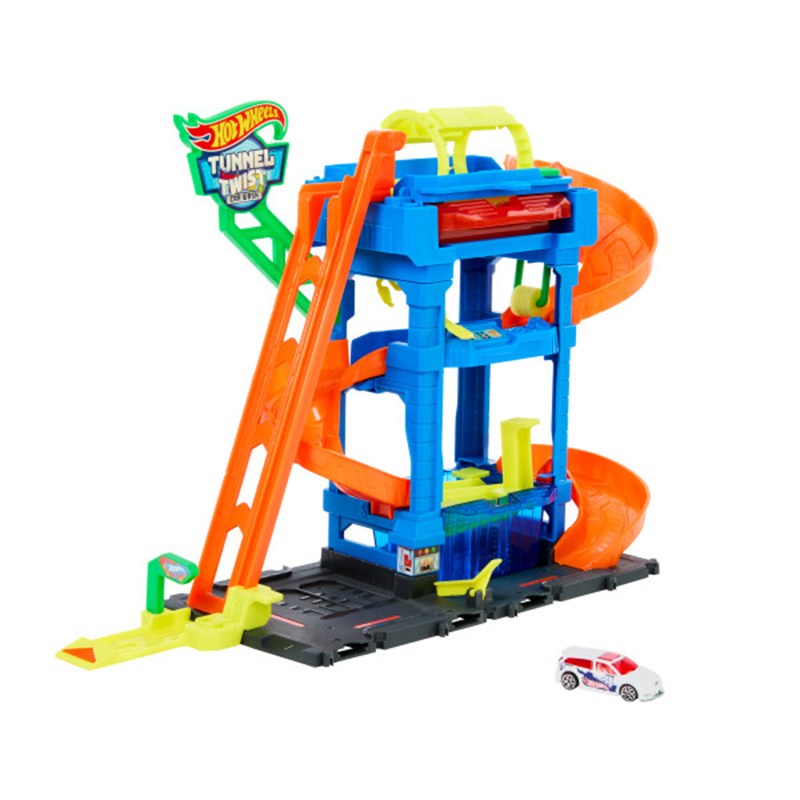 Hot Wheels Tunel de Lavado en Espiral JOGUIBA