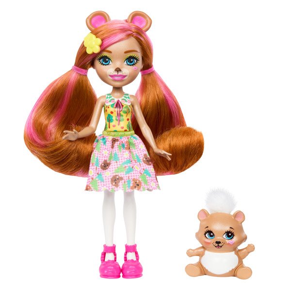 Enchantimals Muñeca con mascota oso Biloxie Bear - Imagen 1