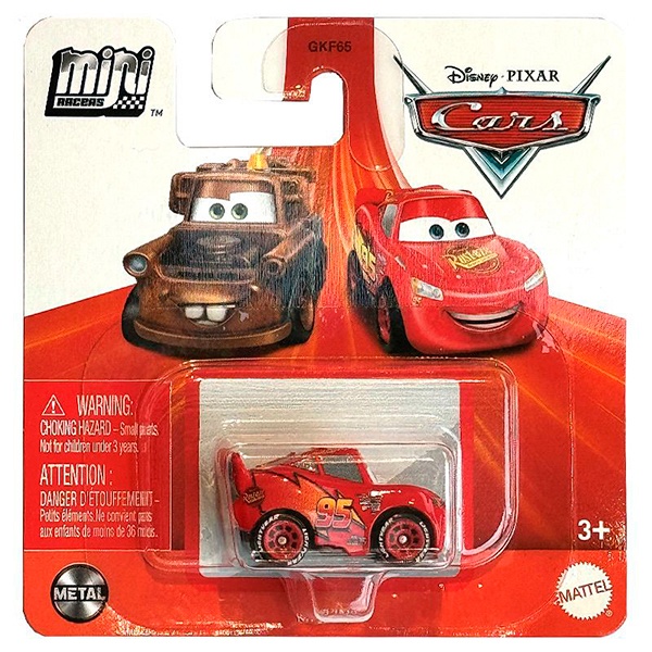 Disney Cars Mini Racers Coche Cars McQueen - Imagen 1