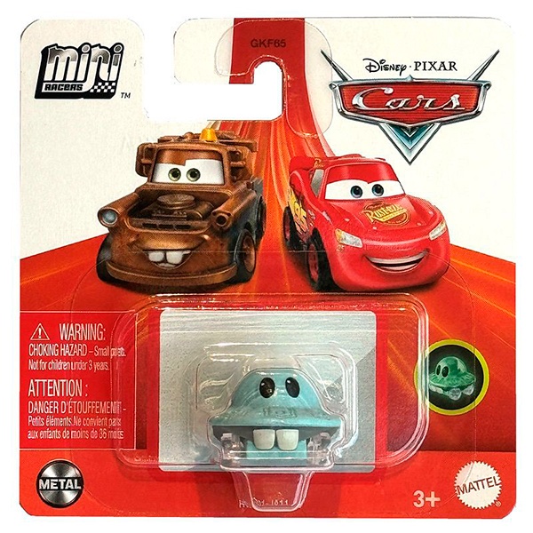 Disney Carros Mini Racers Mator Mini Carro OVNI - Imagem 1