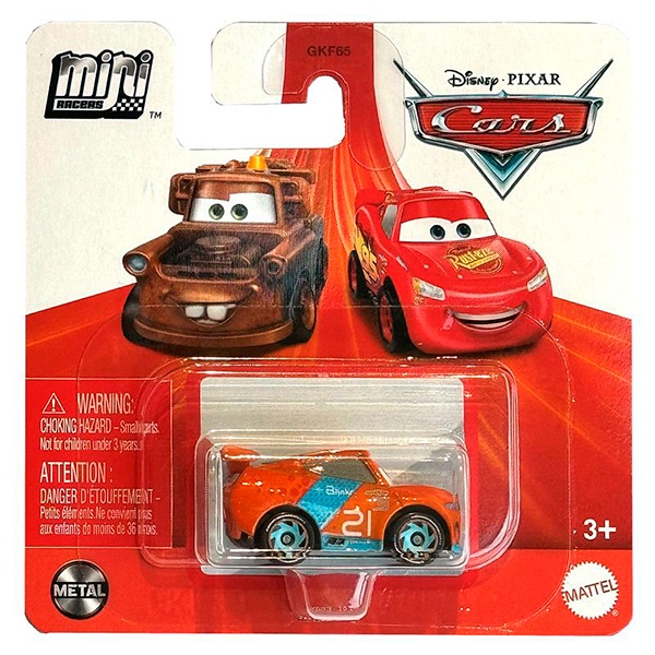 Disney Cars Mini Racers Coche Ryan Inside Laney - Imatge 1