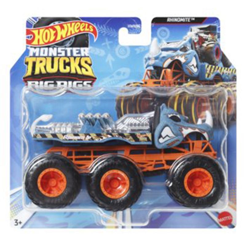Monster Trucks Big Rigs Coche Rhinomite 1:64