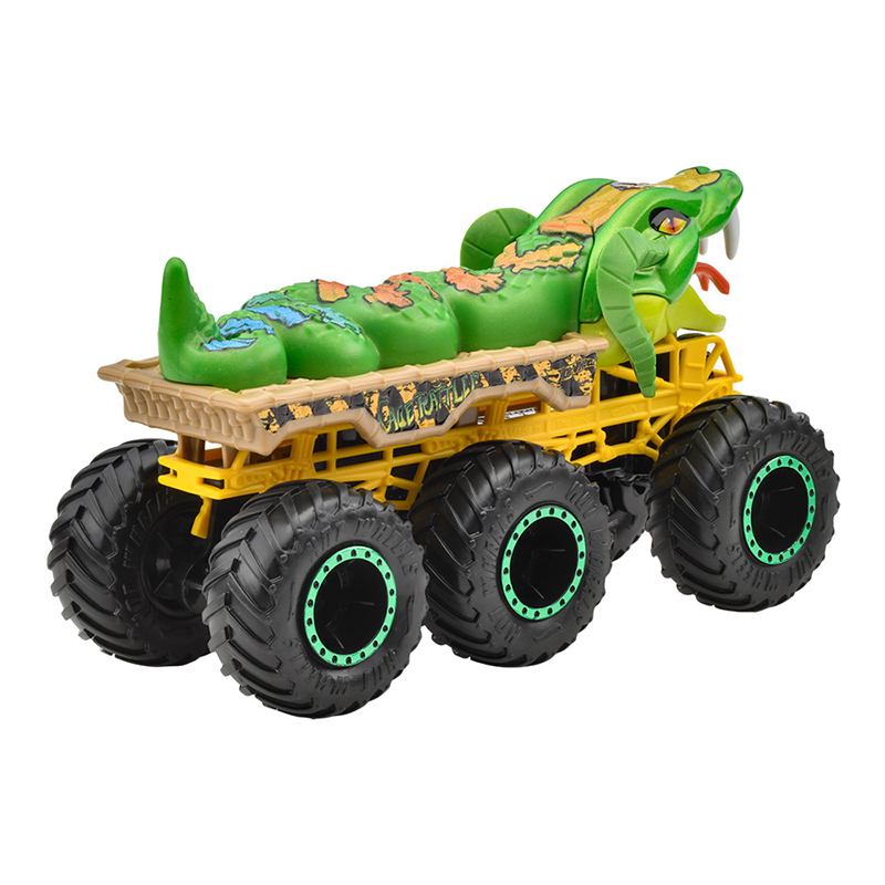 Hot Wheels - Monster Truck Big Rigs Cage Rattler - Imagen 1
