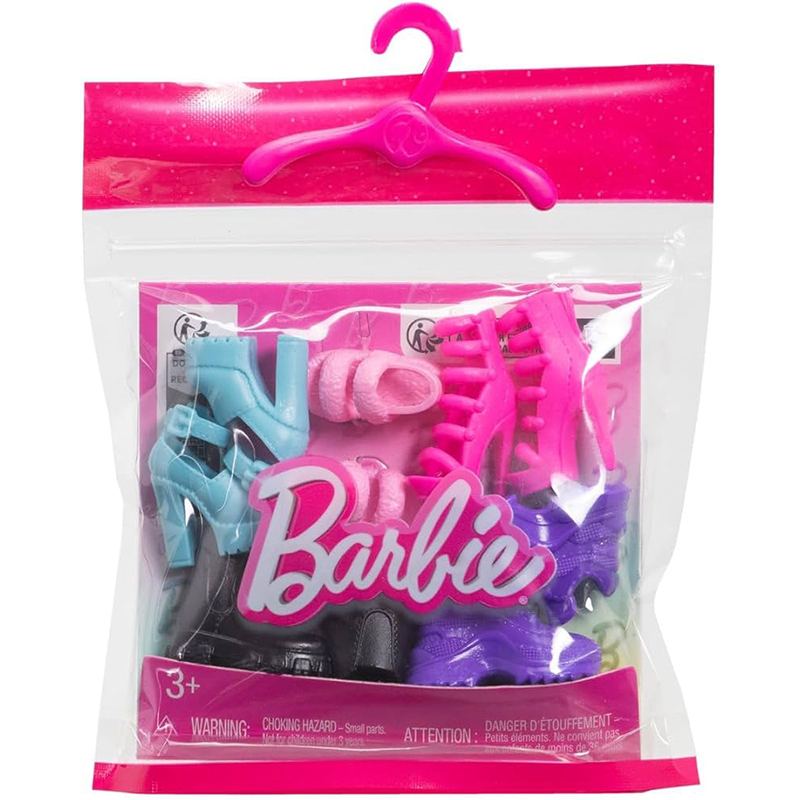 Barbie Pack 5 Zapatos Fashion - Imagen 1
