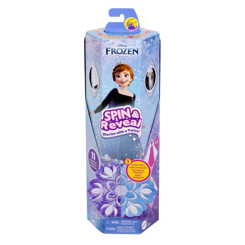 Frozen Spin & Reveal Muñeca Anna - Imagen 1