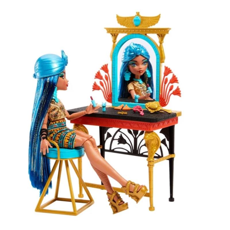 Boneca Monster High Cleo de Nile com penteadeira - Imagem 1