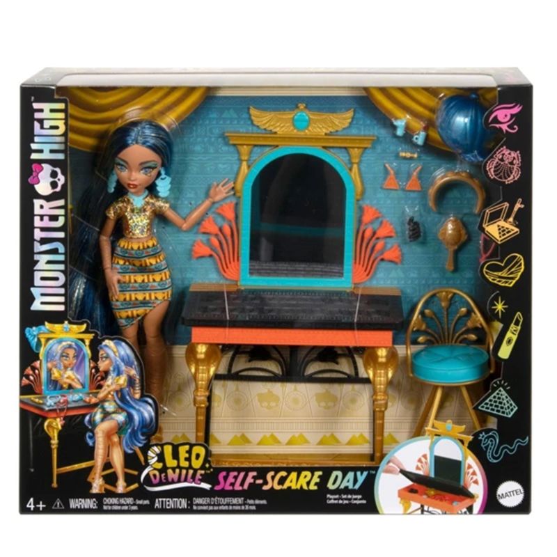 Boneca Monster High Cleo de Nile com penteadeira - Imagem 2